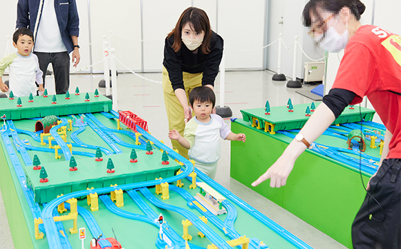 プラレールあみだくじ　イメージ